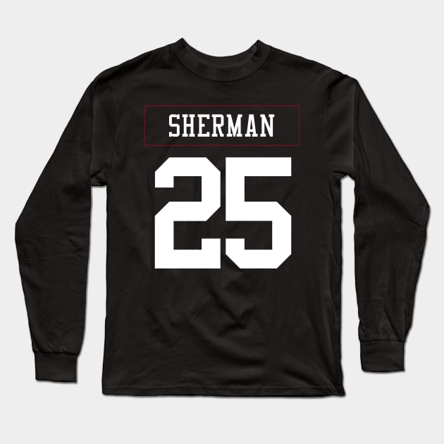 Richard Sherman Long Sleeve T-Shirt by telutiga